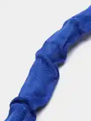 Синий шланг садовый, для полива, растягивающийся, с пистолетом