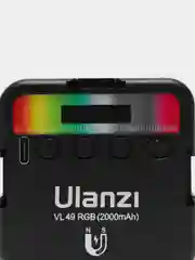 Красный светильник для фото и видео, фотосвет, цветная кольцевая лампа RGB
