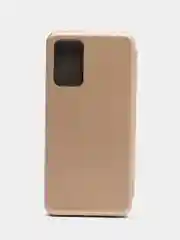 Золотой чехол-книжка для Samsung Galaxy A 72, A72, экокожа (Самсунг А 72, А72)