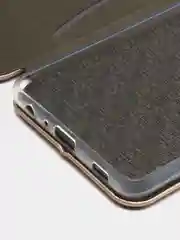 Золотой чехол-книжка для Samsung Galaxy A 72, A72, экокожа (Самсунг А 72, А72)
