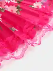 Фуксия веер с кольцом