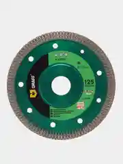 Алмазный диск по керамограниту 125х10х1,2х22,23 мм X-type Expert GRAFF