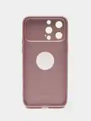 Розовый чехол на iPhone 11/12/13/14/Pro Max, Айфон Про Макс, магнитный поликарбонат, MagSafe