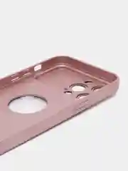 Розовый чехол на iPhone 11/12/13/14/Pro Max, Айфон Про Макс, магнитный поликарбонат, MagSafe
