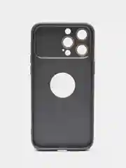 Серый чехол на iPhone 11/12/13/14/Pro Max, Айфон Про Макс, магнитный поликарбонат, MagSafe