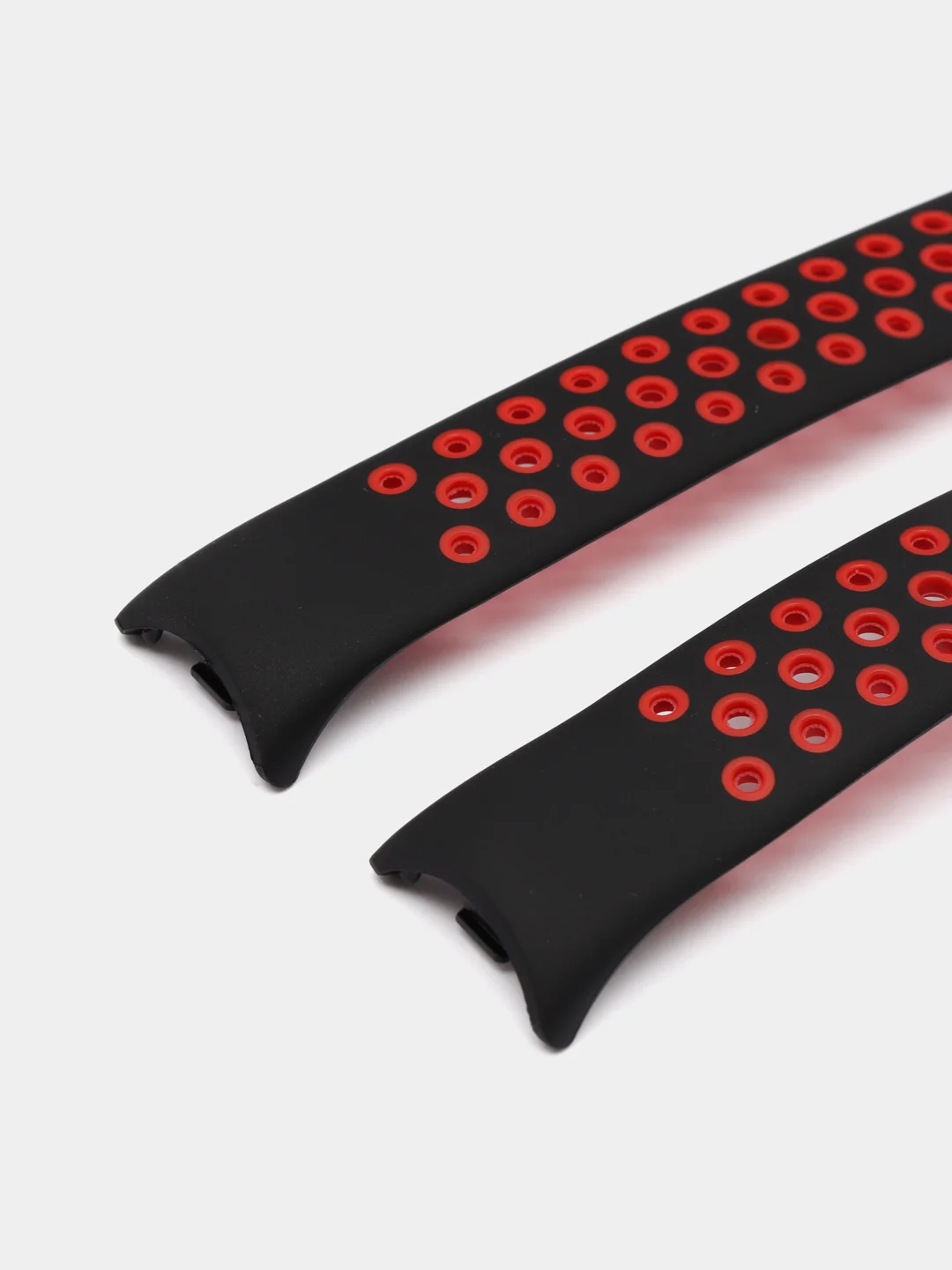 Красный ремешок для Xiaomi Mi Band 8 / 9, силиконовый спортивный