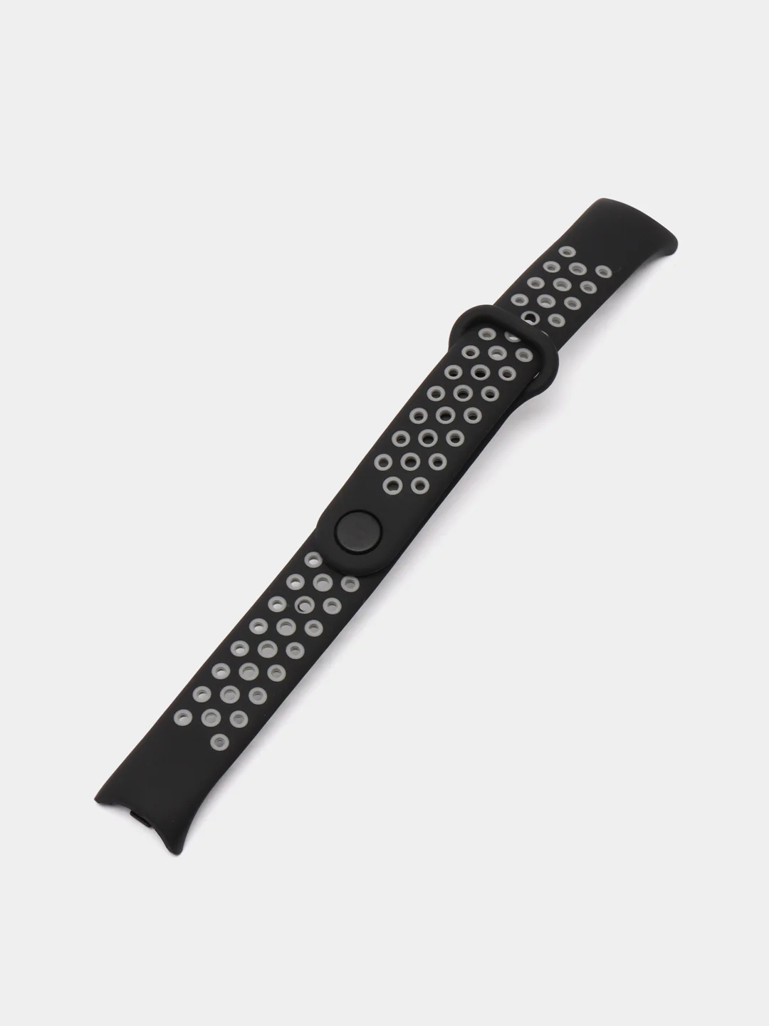 Тёмно-серый ремешок для Xiaomi Mi Band 8 / 9, силиконовый спортивный