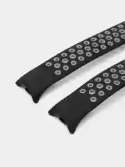 Тёмно-серый ремешок для Xiaomi Mi Band 8 / 9, силиконовый спортивный