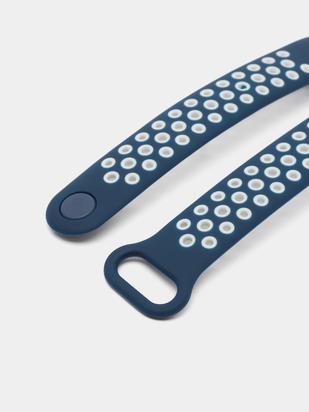Темно-синий ремешок для Xiaomi Mi Band 8 / 9, силиконовый спортивный