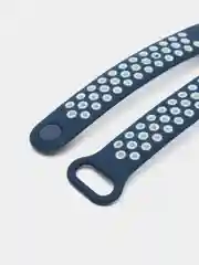 Темно-синий ремешок для Xiaomi Mi Band 8 / 9, силиконовый спортивный