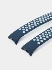 Темно-синий ремешок для Xiaomi Mi Band 8 / 9, силиконовый спортивный