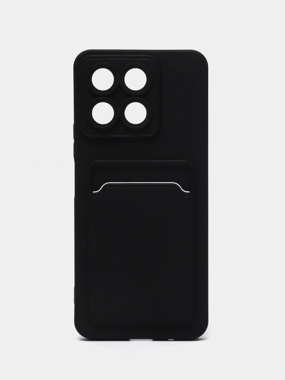 Черный силиконовый чехол для Honor X8A (Хонор Икс8А)