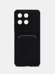 Черный силиконовый чехол для Honor X8A (Хонор Икс8А)