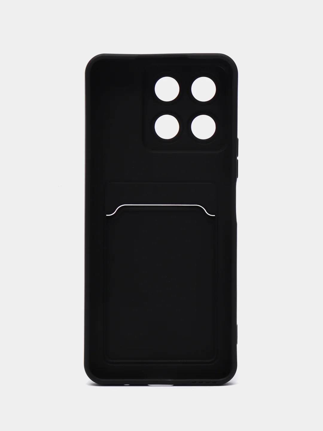 Черный силиконовый чехол для Honor X8A (Хонор Икс8А)