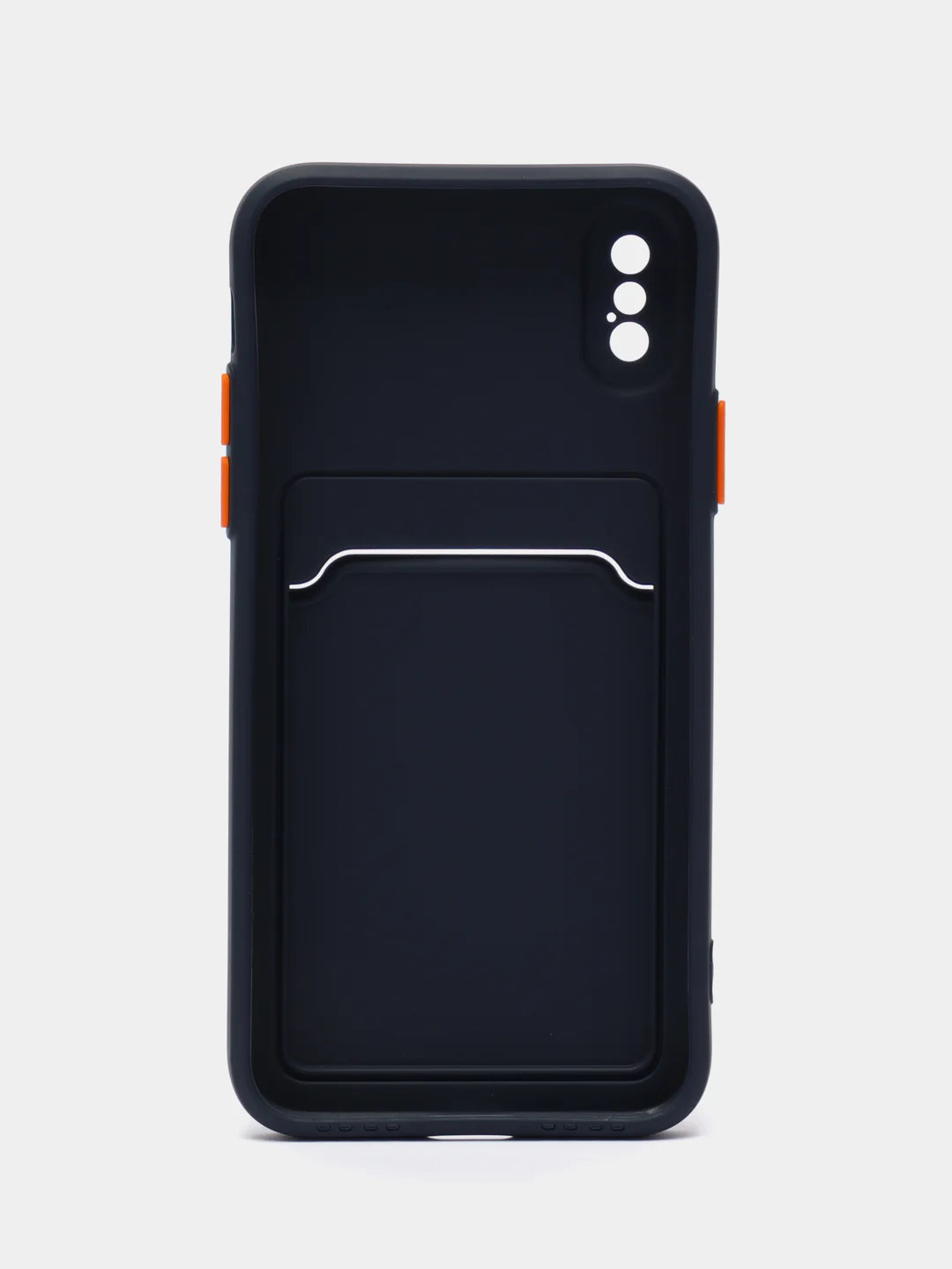 Лавандовый чехол для iPhone X, XS (Айфон Х, ХС), силиконовый, с защитой камеры