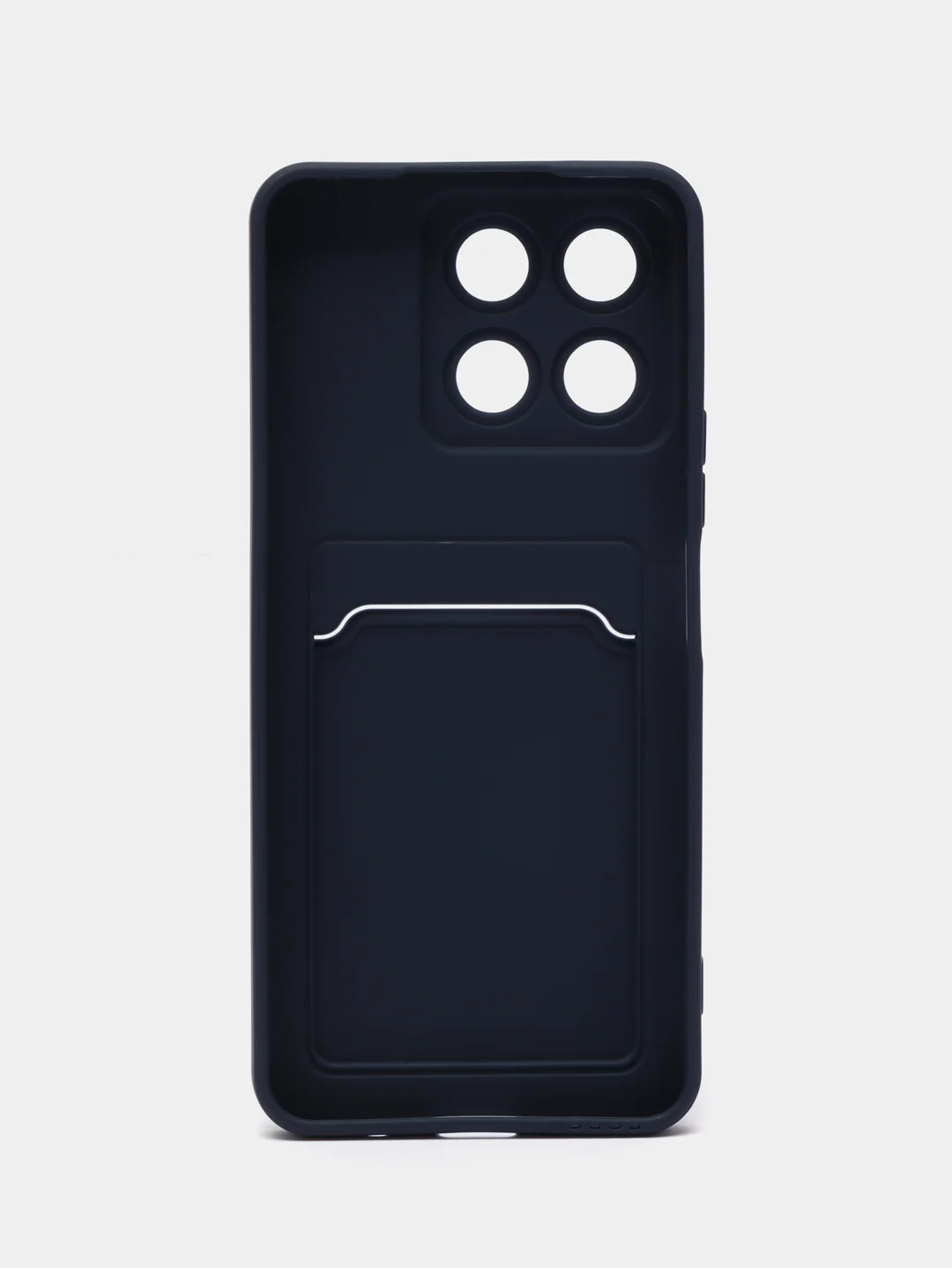 Темно-синий силиконовый чехол для Honor X8A (Хонор Икс8А)