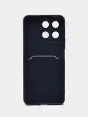 Темно-синий силиконовый чехол для Honor X8A (Хонор Икс8А)