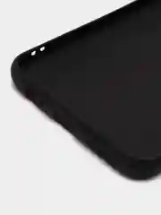 Черный силиконовый чехол для Xiaomi Note 9 однотонный