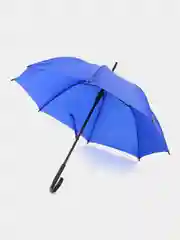 Синий зонт-трость Standard, красный