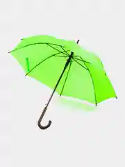 Салатовый зонт-трость Standard, красный