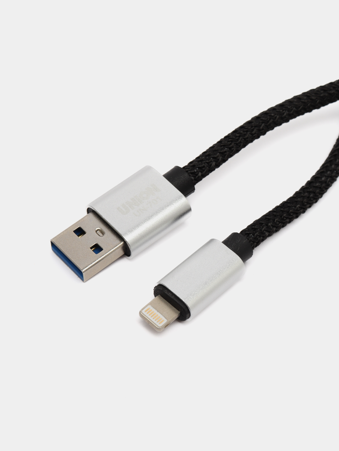 Плетёный USB кабель в оплетке Lightning, Micro Type-C купить по цене 145 ₽  в интернет-магазине KazanExpress