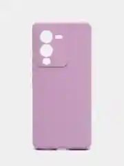 Лавандовый чехол для Vivo V25 Pro 5G силиконовый (Виво В25 про 5джи)  с защитой камеры