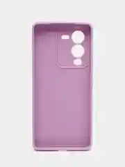 Лавандовый чехол для Vivo V25 Pro 5G силиконовый (Виво В25 про 5джи)  с защитой камеры