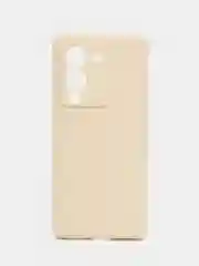Молочный чехол для Vivo V25 Pro 5G силиконовый (Виво В25 про 5джи)  с защитой камеры