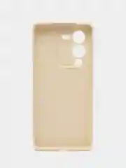 Молочный чехол для Vivo V25 Pro 5G силиконовый (Виво В25 про 5джи)  с защитой камеры