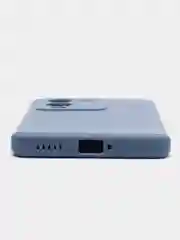 Синий меланж чехол для Vivo V25 Pro 5G силиконовый (Виво В25 про 5джи)  с защитой камеры