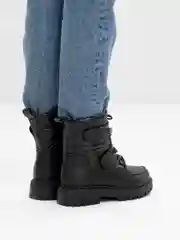 Угольный дутики женские, зимние