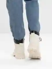 Белый ботинки женские, зимние, утепленные