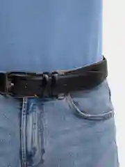 Черный ремень мужской