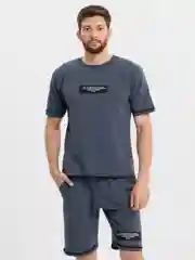 Угольный мужской костюм