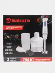 Белый блендерный набор Sakura SA-6213SV, 700 Вт