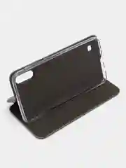Серебряный чехол книжка Samsung Galaxy A10 / M10