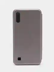 Серебряный чехол книжка Samsung Galaxy A10 / M10