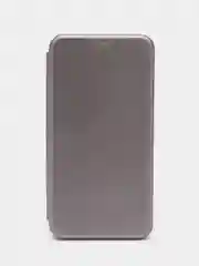 Серебряный чехол книжка Samsung Galaxy A10 / M10