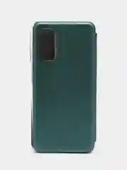 Тёмно-зелёный чехол-книжка Samsung Galaxy A13 4G / Самсунг Галакси А13 4Г