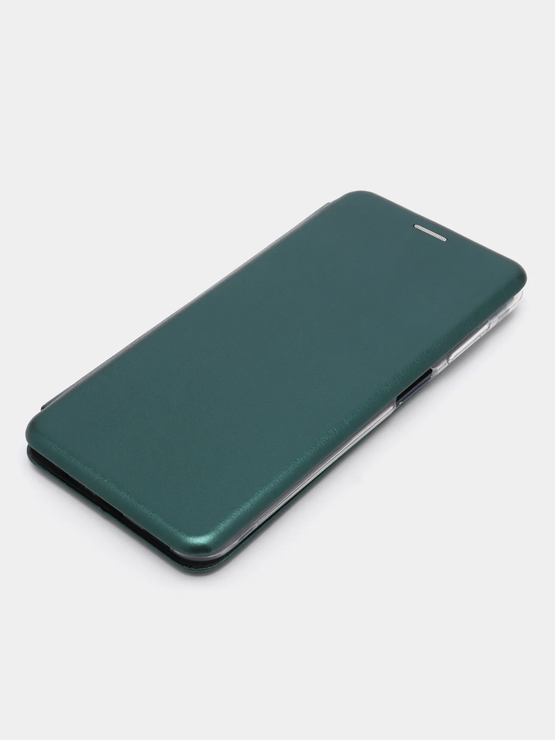 Тёмно-зелёный чехол-книжка Samsung Galaxy A13 4G / Самсунг Галакси А13 4Г