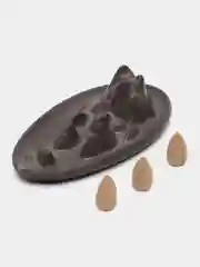 Угольный подставка для благовоний гипсовая