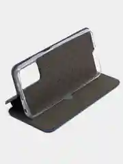 Синий чехол-книжка Xiaomi Redmi 10 (Сяоми Редми 10), экокожа