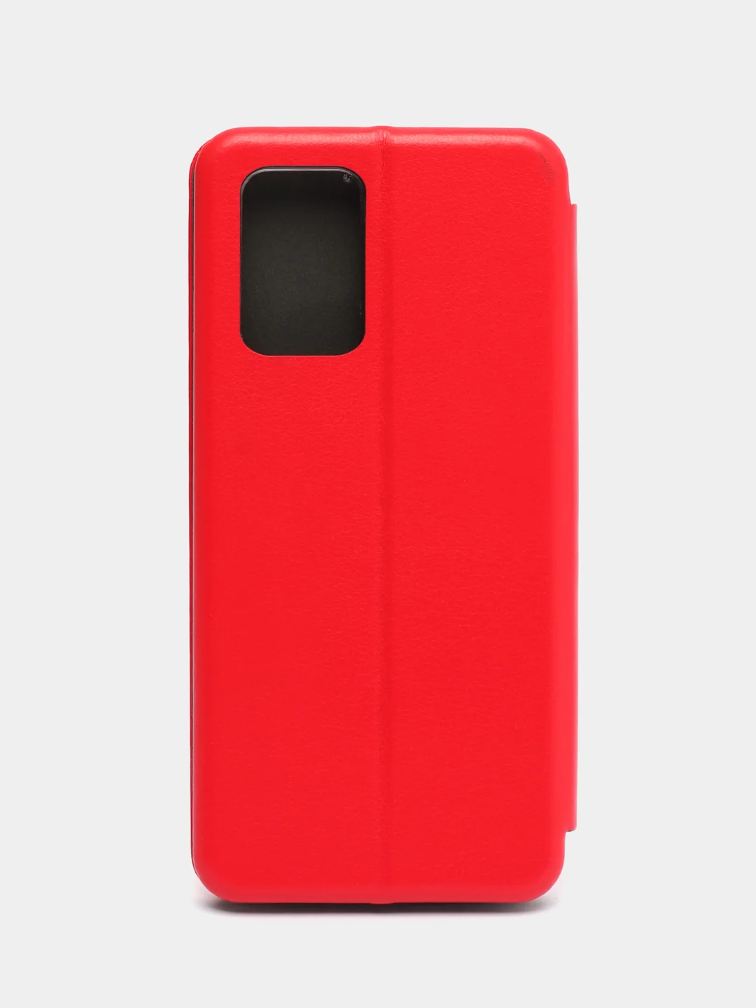Красный чехол-книжка Xiaomi Redmi 10 (Сяоми Редми 10), экокожа