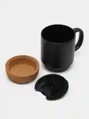 Черный кружка Corky Walk