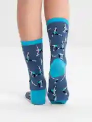 Песочный хаки носки с принтом "Cool", унисекс