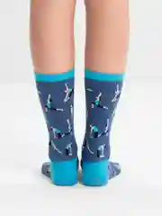 Песочный хаки носки с принтом "Cool", унисекс