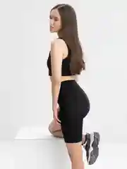 Черный велосипедки женские