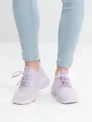 Фиолетовый кроссовки женские, летние
