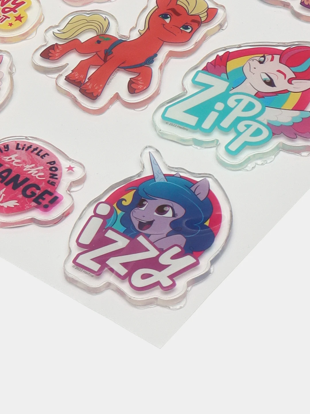 Наклейки гелевые My Little Pony, дизайн 2