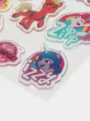 Наклейки гелевые My Little Pony, дизайн 2